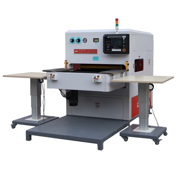 雙工位單人操作柔軟線膠盒高頻熔斷機(jī) 雙工位單人操作柔軟線膠盒高頻熔斷機(jī)